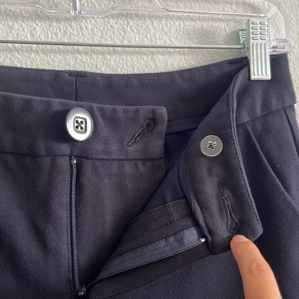 Cabi Pencil Navy Trouser Pants Size 2 - Picture 9 of 10